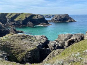 Falaises sur les côtes de la Bretagne