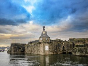 Ville de Concarneau dans le Finistère